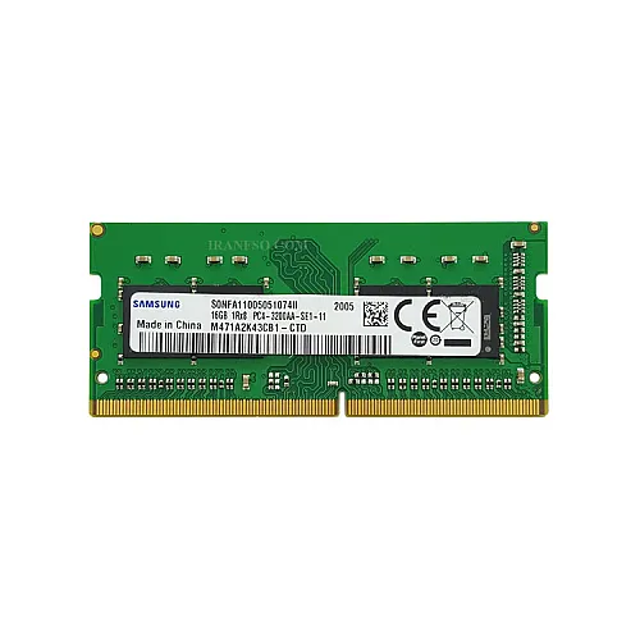 رم لپ تاپ سامسونگ 3200 مگاهرتز Ram Samsung PC4 DDR4 16GB
