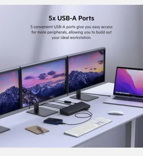 CONECT TRIPLE DISPLAY BELKIN تبدیل 1 به 3 تصویر بلکین آمریکایی